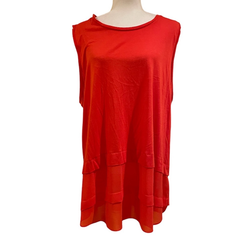 Michael Kors Sleeveless Tiered‎ Top NWT 3X